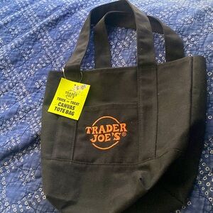 NWT Trader Joes Black Halloween Tote Bag